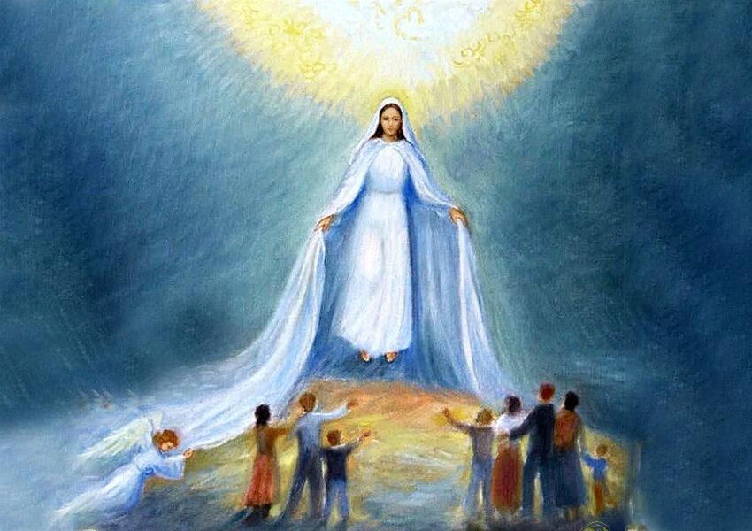 Maria intercede per tutti noi peccatori