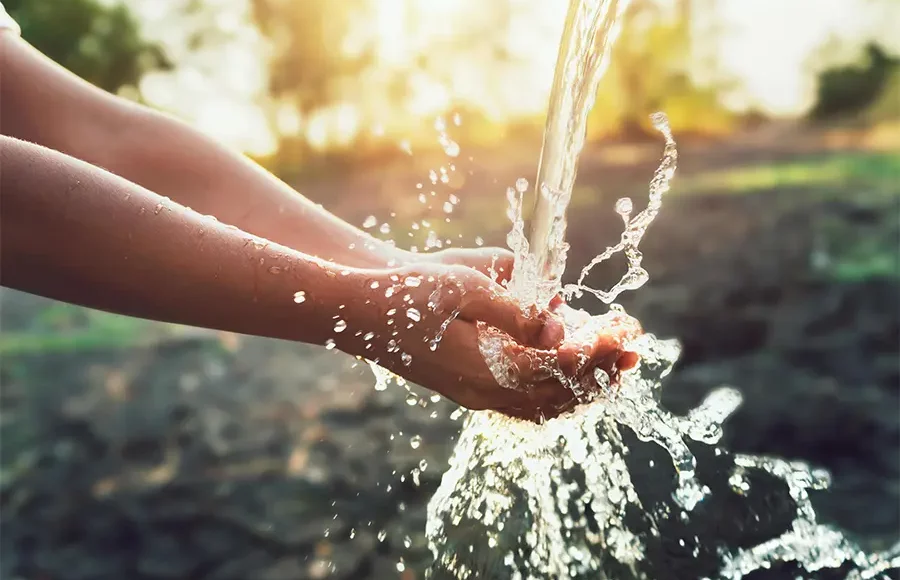 acqua che ci disseta